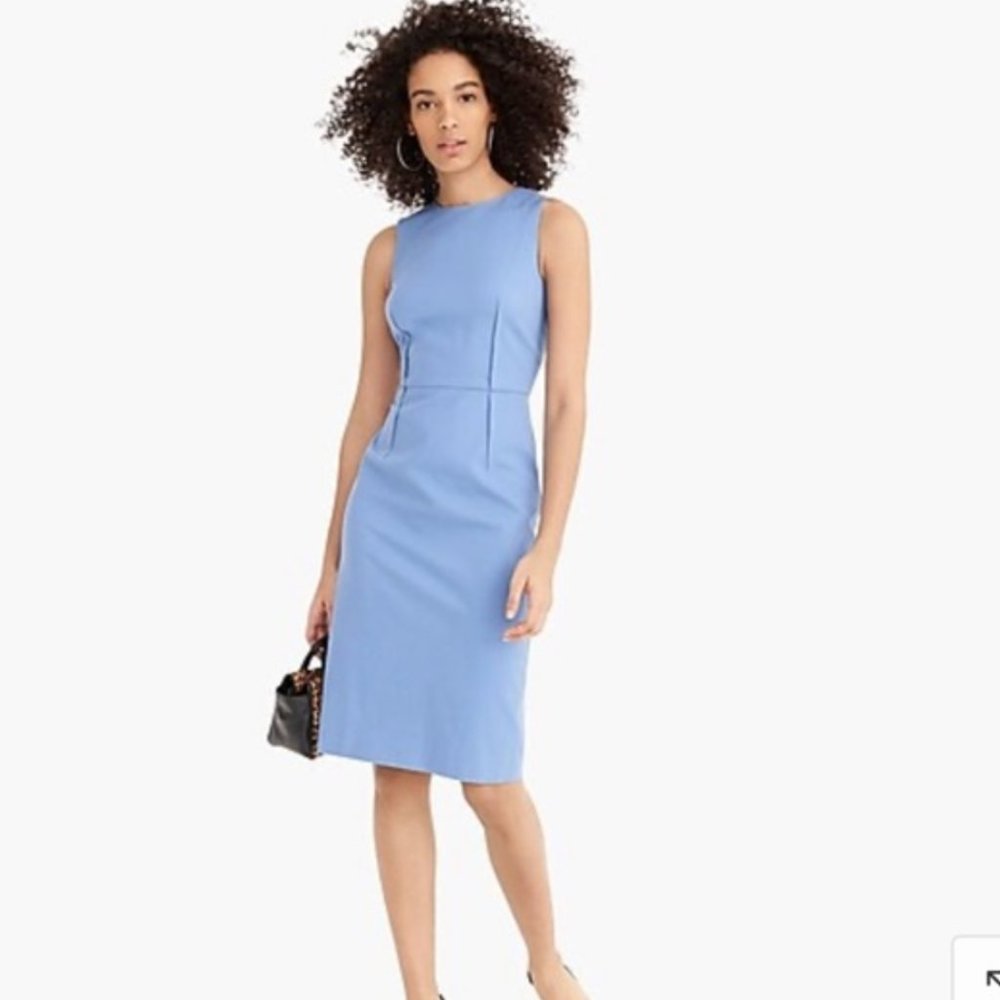 SALE! NWT J. Crew Light Blue Sheath Dress 4T